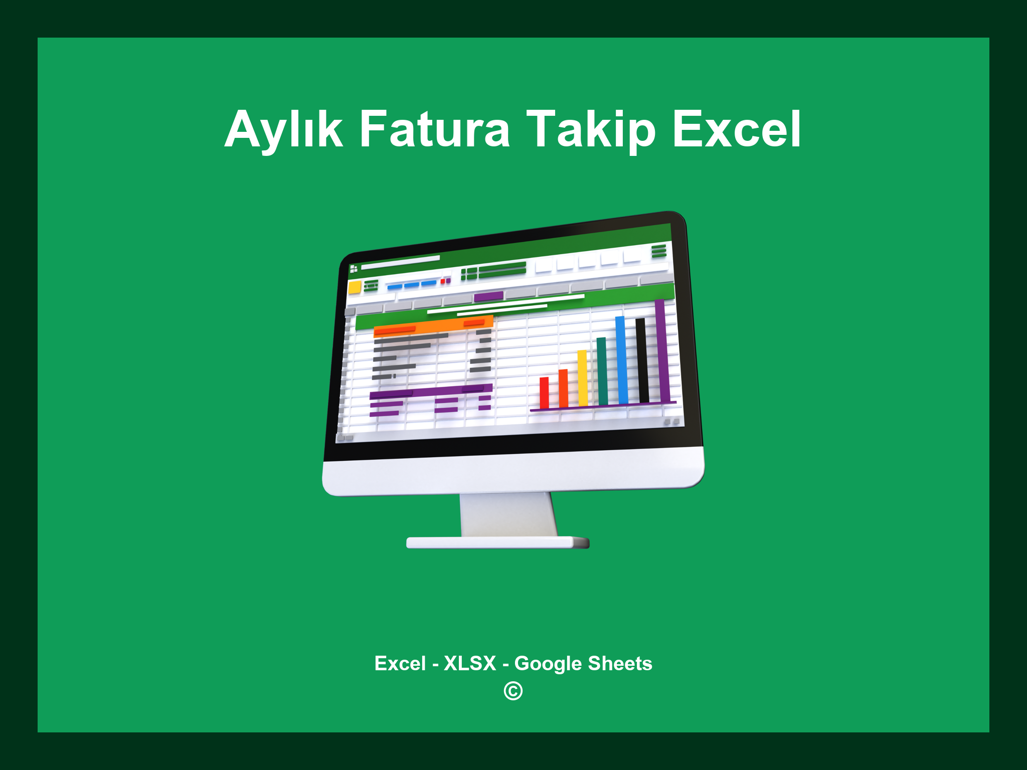 Aylık Fatura Takip Excel