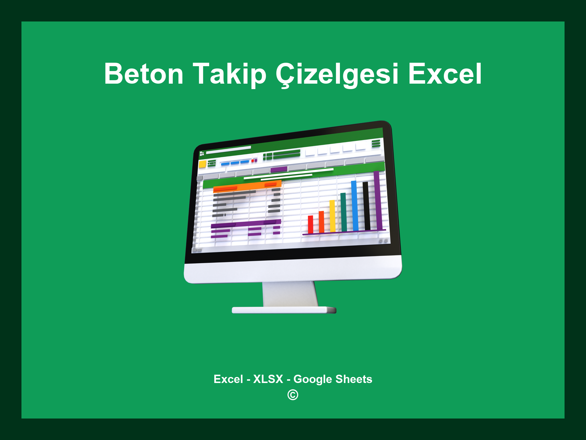 Beton Takip Çizelgesi Excel