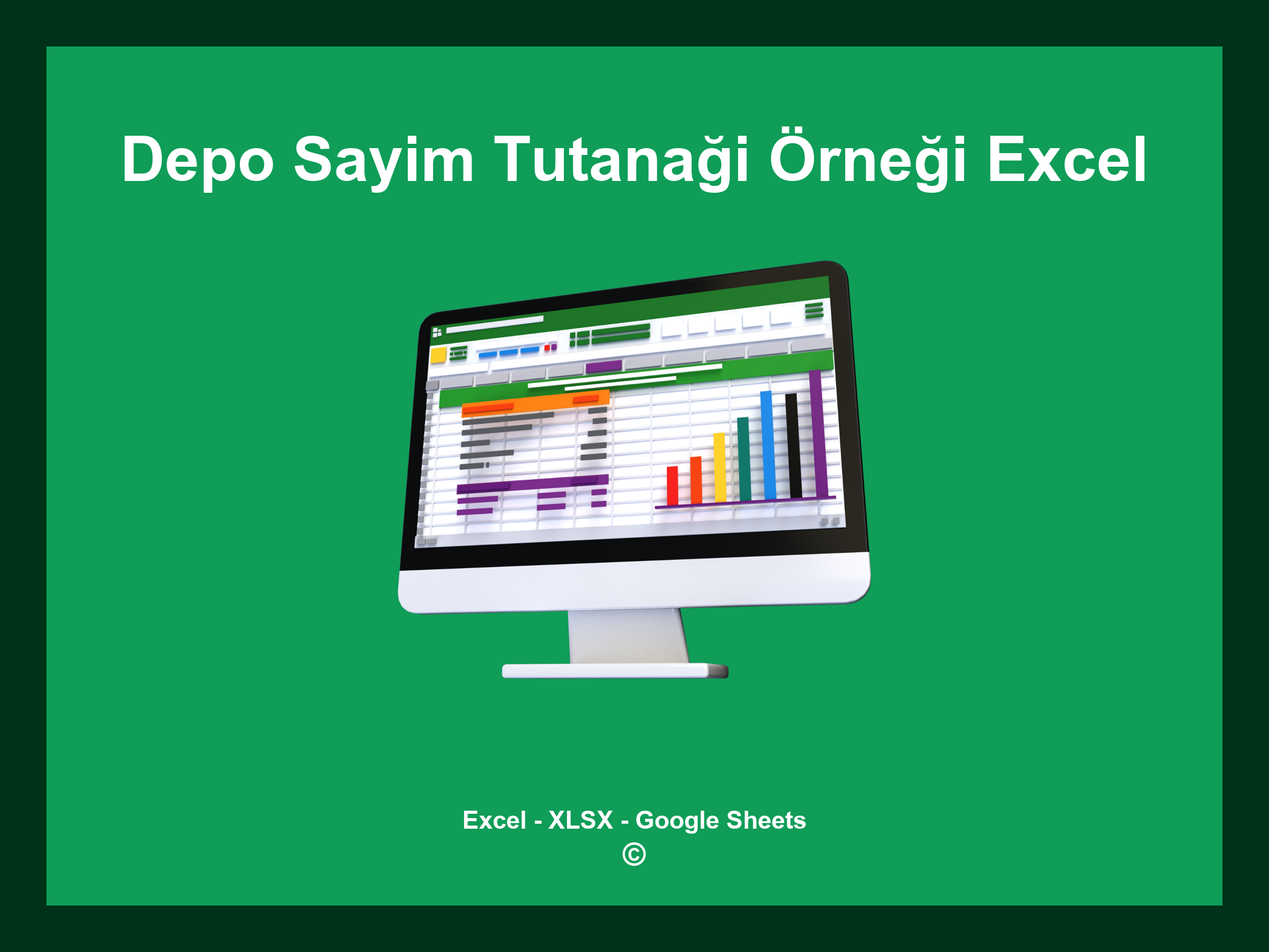 Depo Sayim Tutanaği Örneği Excel
