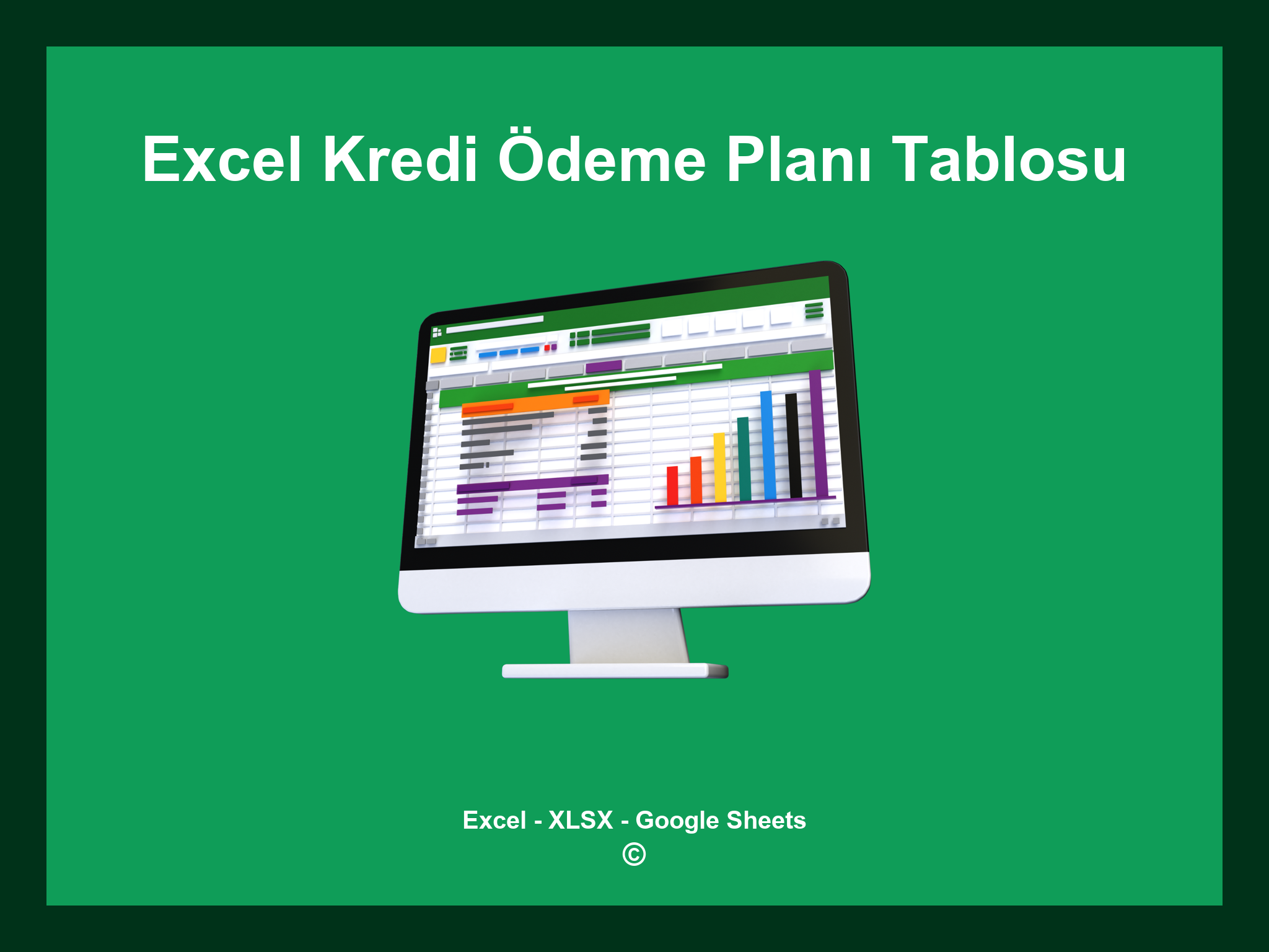 Excel Kredi Ödeme Planı Tablosu