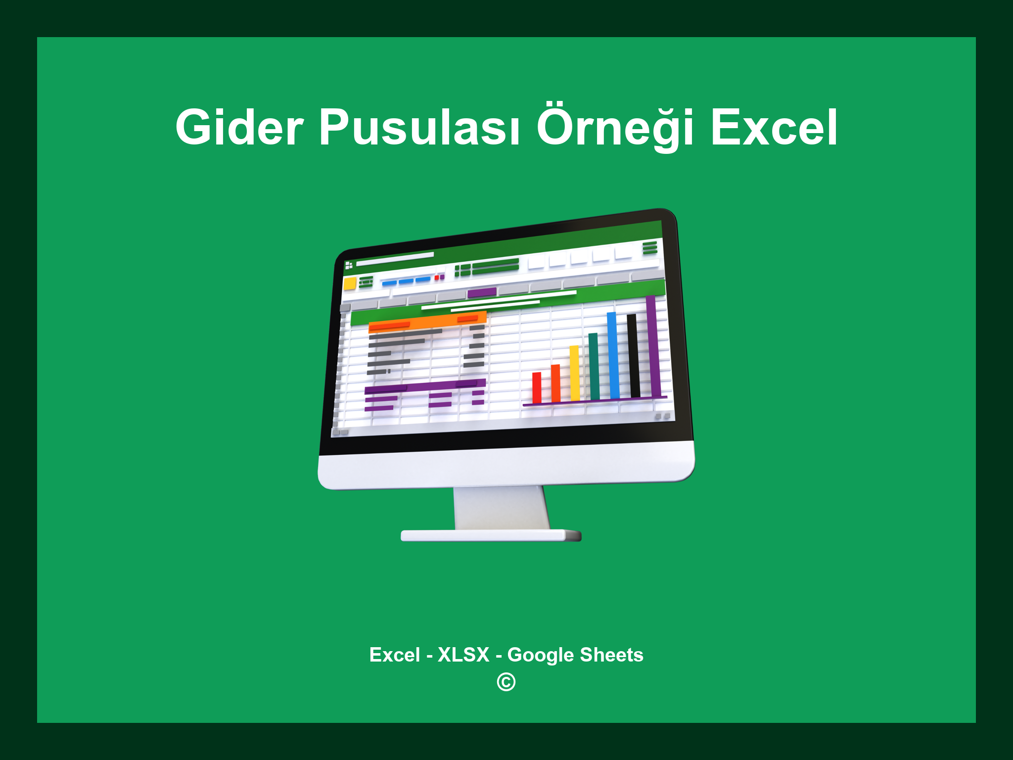 Gider Pusulası Örneği Excel