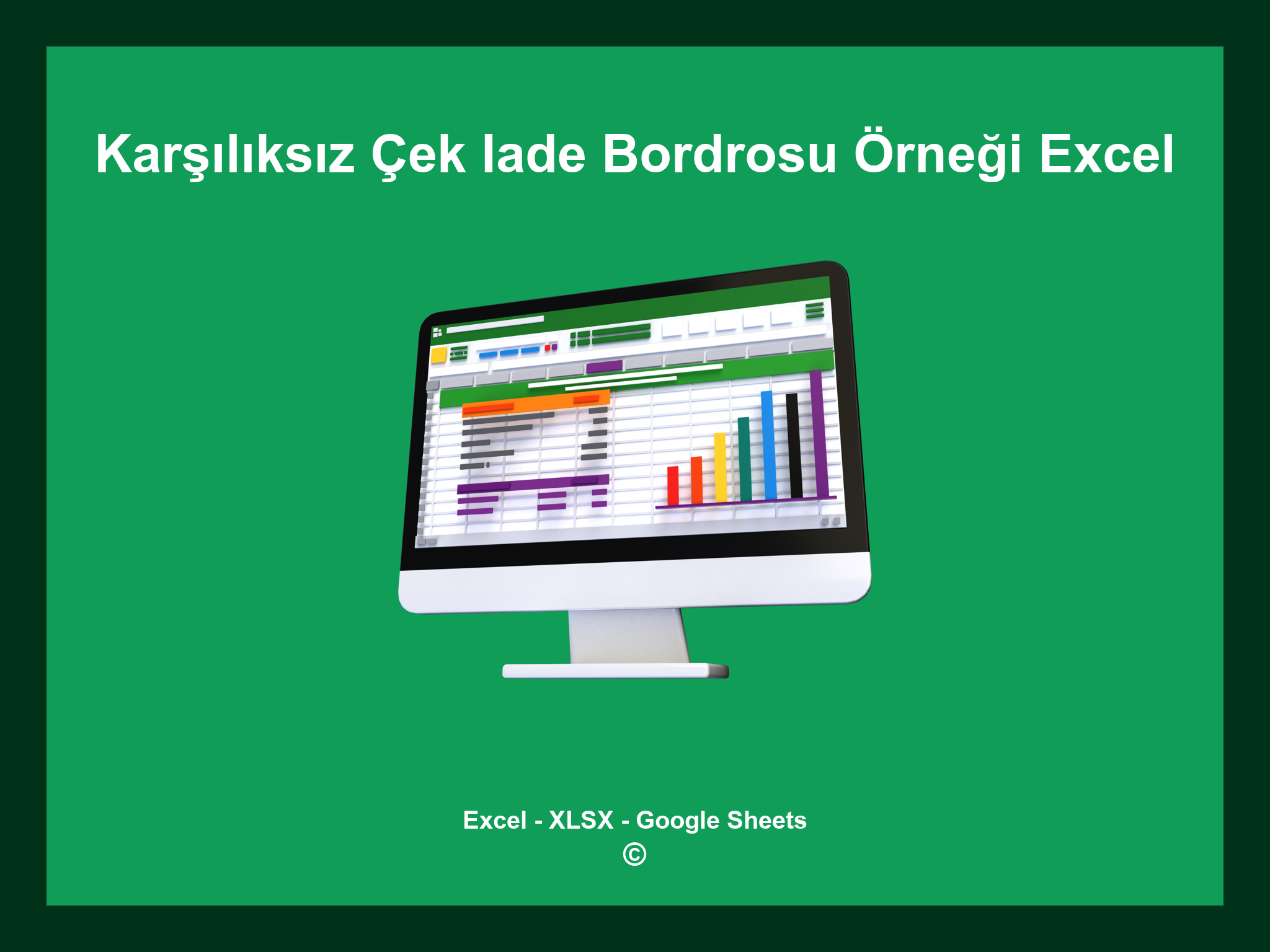 Karşılıksız Çek Iade Bordrosu Örneği Excel