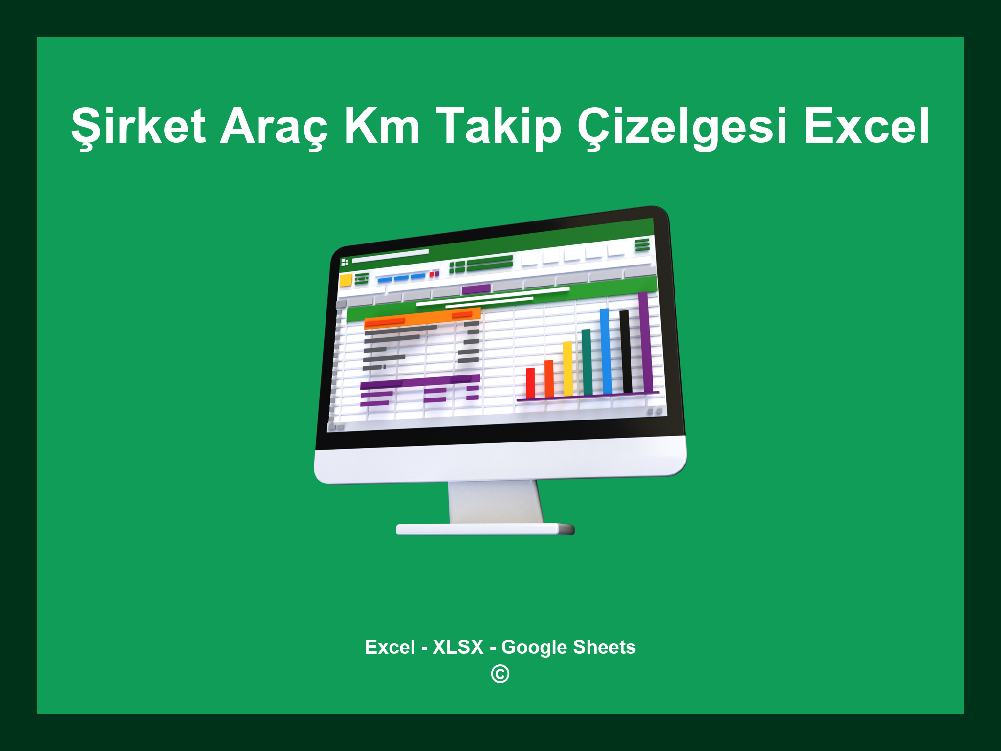 Şirket Araç Km Takip Çizelgesi Excel