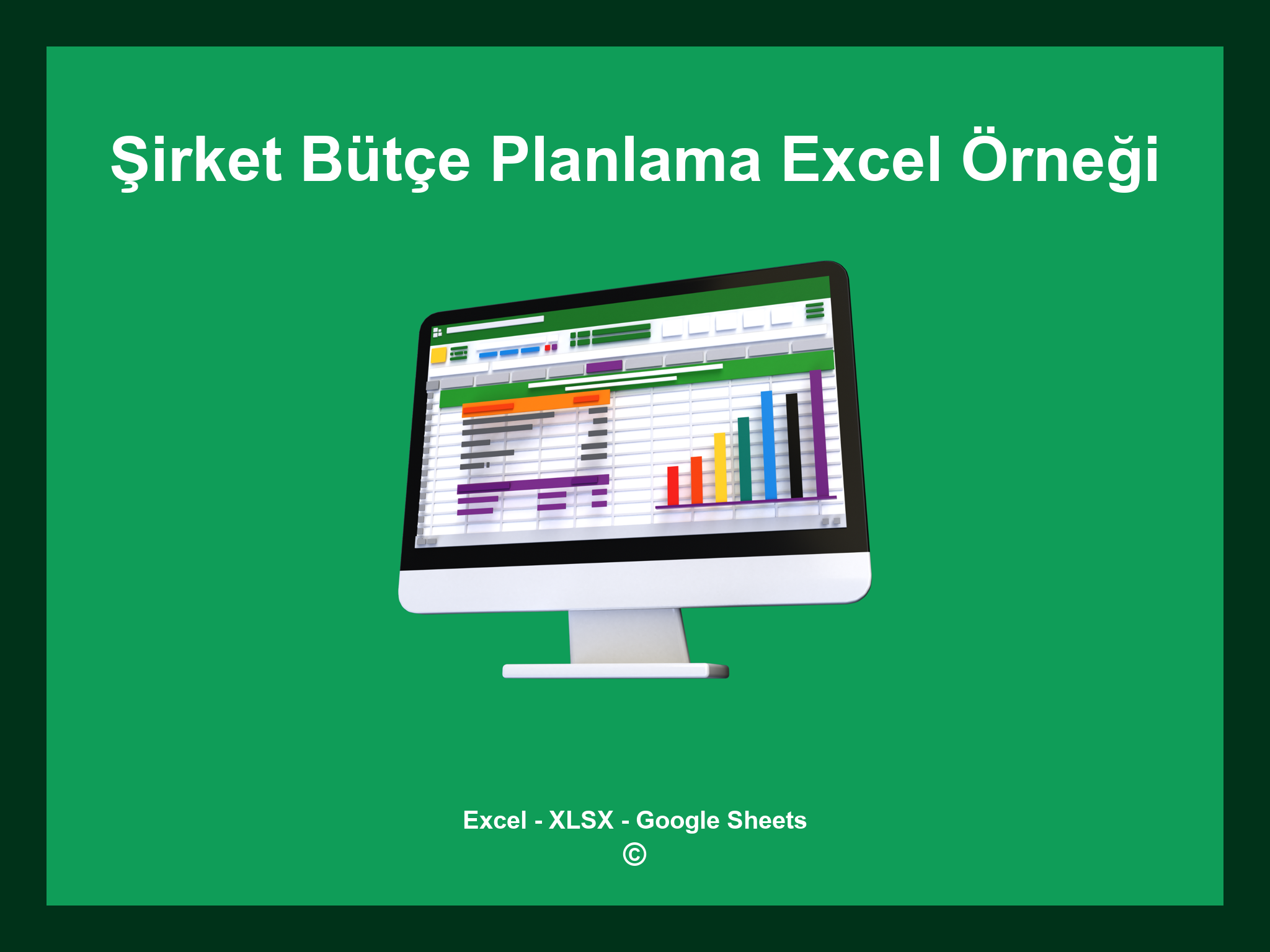 Şirket Bütçe Planlama Excel Örneği