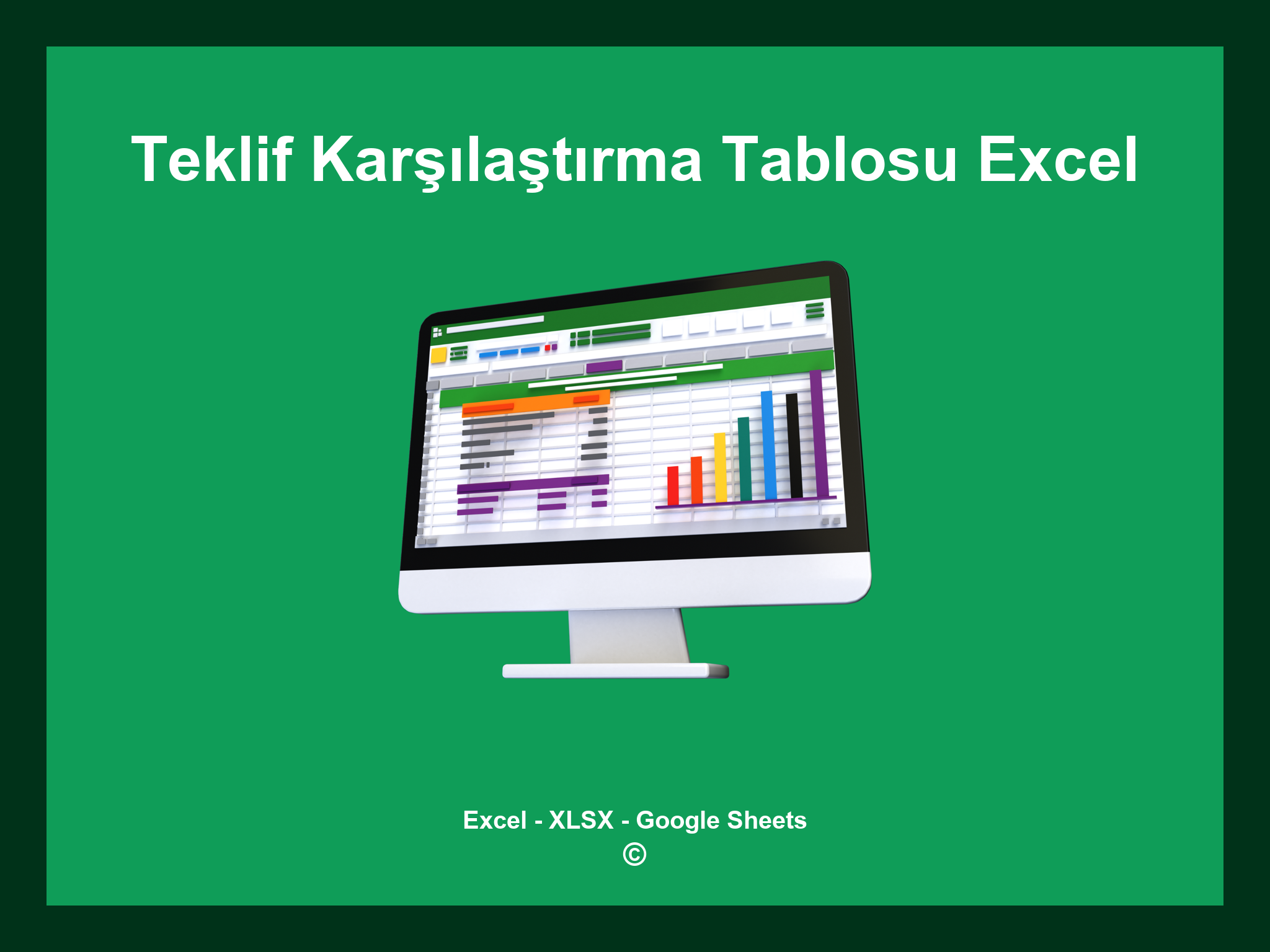 Teklif Karşılaştırma Tablosu Excel